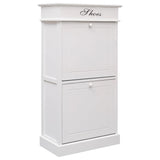 Schoenenkast 50X28X98 Cm Paulowniahout