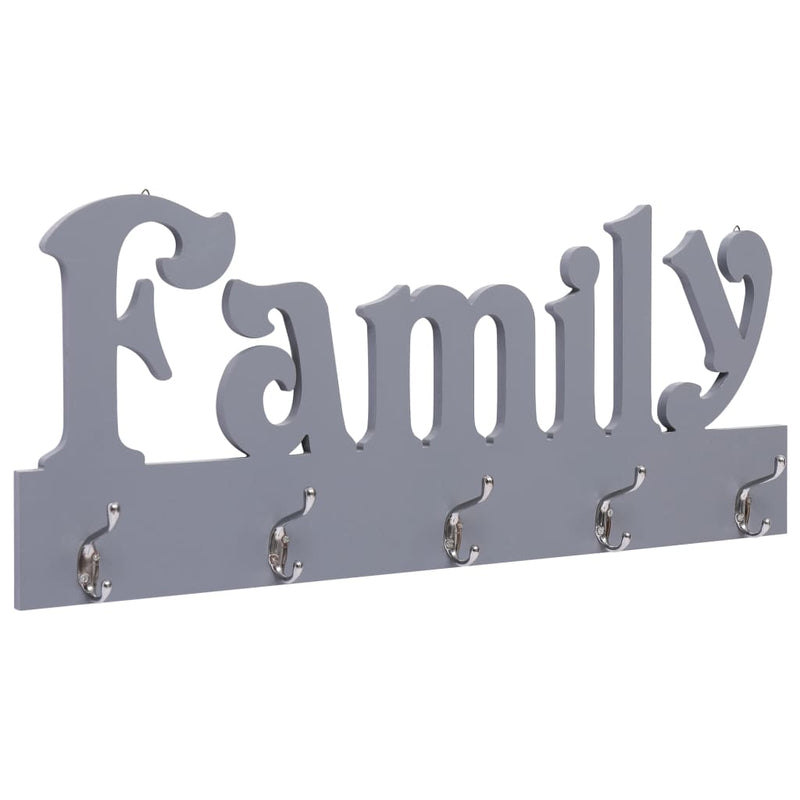 Wandkapstok Family 74X29,5 Cm