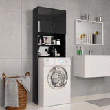 Wasmachinekast 64X25,5X190 Cm Bewerkt Hout