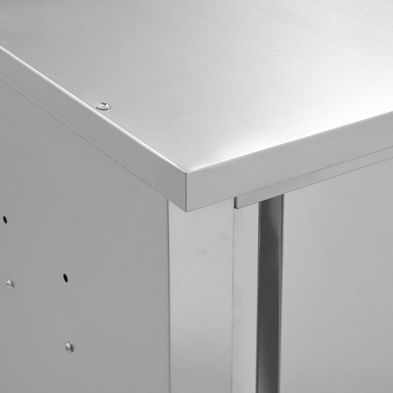 Keukenwandkast Met Schuifdeuren Roestvrij Staal