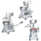 Hamburgerpersmachine Met 500 Scheidingsbladen 10 Cm Aluminium