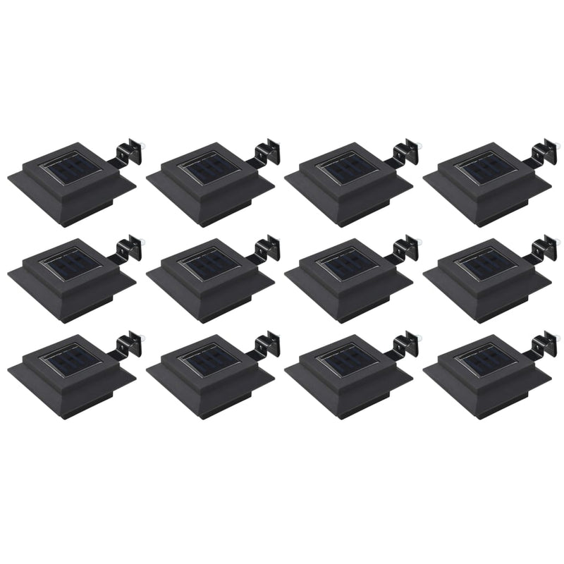 Led-Solarlampen Vierkant 12 Cm 6 St
