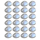 Led-Wandlampen Solar Rond 12 St
