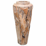 Decoratievaas Massief Teakhout