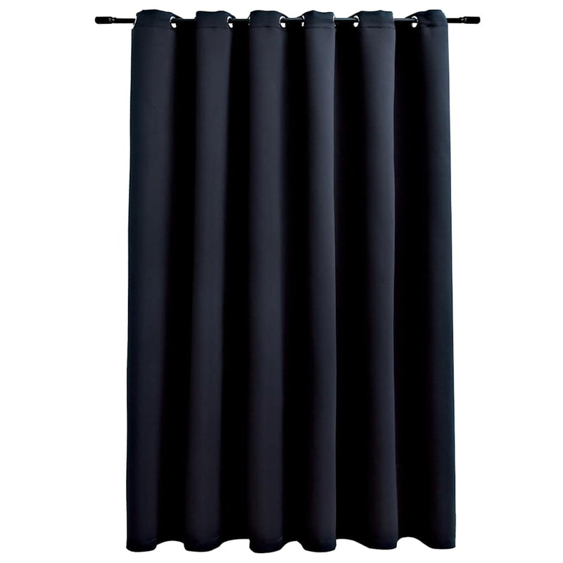 Gordijn Verduisterend Met Metalen Ringen 290X245 Cm