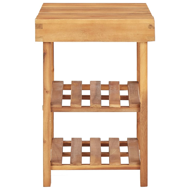Schoenenrek 50X32X Massief Acaciahout