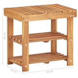 Schoenenrek 50X32X Massief Acaciahout