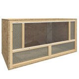 Terrarium 80X40X40 Cm Bewerkt Hout
