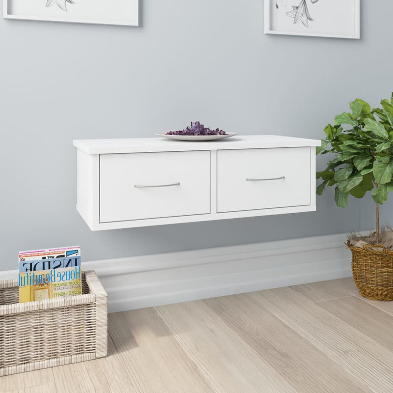 Wandkast 60X26X18,5 Cm Bewerkt Hout Artisanaal Eikenkleur