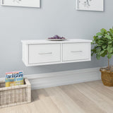 Wandkast 60X26X18,5 Cm Bewerkt Hout Artisanaal Eikenkleur