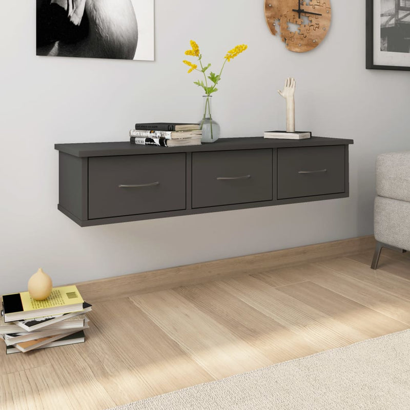 Wandkast 88X26X18,5 Cm Spaanplaat Kleurig
