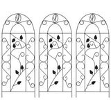 Plantenklimrekken 40X100 Cm Ijzer Zwart