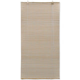 Rolgordijnen 2 St 120X160 Cm Bamboe Natuurlijk