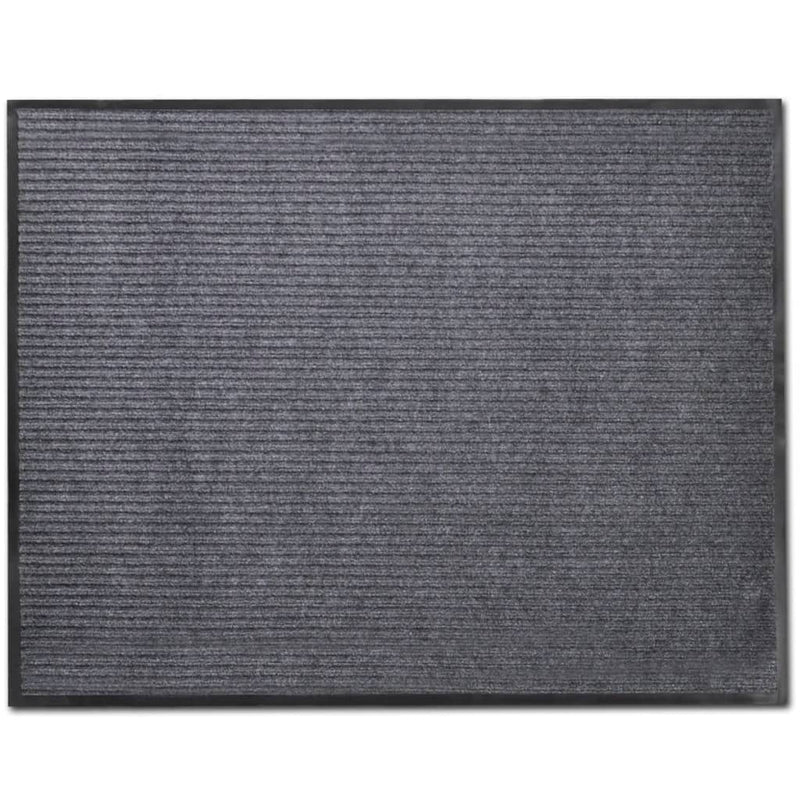 Deurmatten 90X60 Cm Pvc Grijs