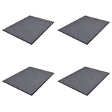 Deurmatten 90X60 Cm Pvc Grijs