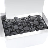 Tuinfontein Met Pomp Gebogen Roestvrij Staal