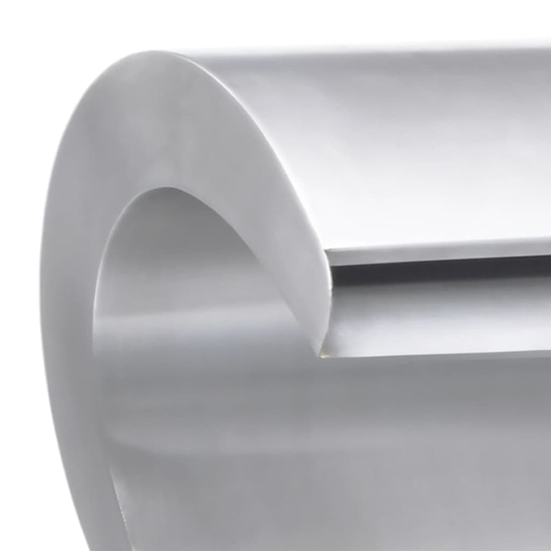 Tuinwaterval 52,4X34,2X82 Cm Roestvrij Staal Zilverkleurig