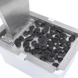 Tuinwaterval 52,4X34,2X82 Cm Roestvrij Staal Zilverkleurig