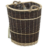 Houtmand Met Draagriemen 44,5X37X50 Cm Natuurlijk Wilgenhout