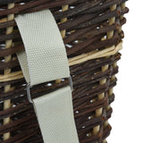 Houtmand Met Draagriemen 44,5X37X50 Cm Natuurlijk Wilgenhout