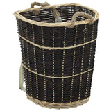 Houtmand Met Draagriemen 44,5X37X50 Cm Natuurlijk Wilgenhout