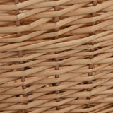 Houtmand Met Handvatten Natuurlijk Wilgenhout