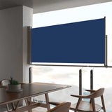 Tuinscherm Uittrekbaar 60X300 Cm Blauw