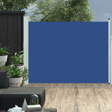 Windscherm Uittrekbaar Blauw