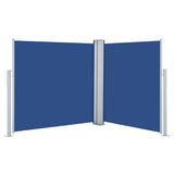Windscherm Uittrekbaar 100X600 Cm Blauw