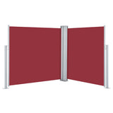 Windscherm Uittrekbaar 100X600 Cm Rood