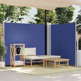 Windscherm Uittrekbaar Blauw