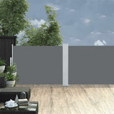 Windscherm Uittrekbaar 100X1000 Cm Antraciet