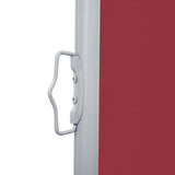 Windscherm Uittrekbaar 100X1000 Cm Rood