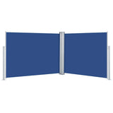 Windscherm Uittrekbaar Blauw