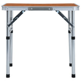 Campingtafel Inklapbaar 60X45 Cm Aluminium