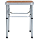 Campingtafel Inklapbaar 60X45 Cm Aluminium