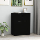 Dressoir 60X30X75 Cm Bewerkt Hout Kleurig
