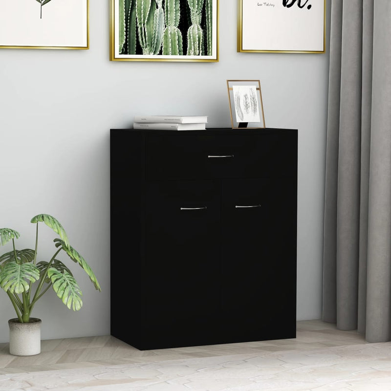 Dressoir 60X30X75 Cm Bewerkt Hout Kleurig