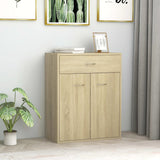 Dressoir 60X30X75 Cm Bewerkt Hout Kleurig
