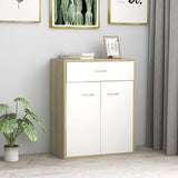 Dressoir 60X30X75 Cm Bewerkt Hout Kleurig