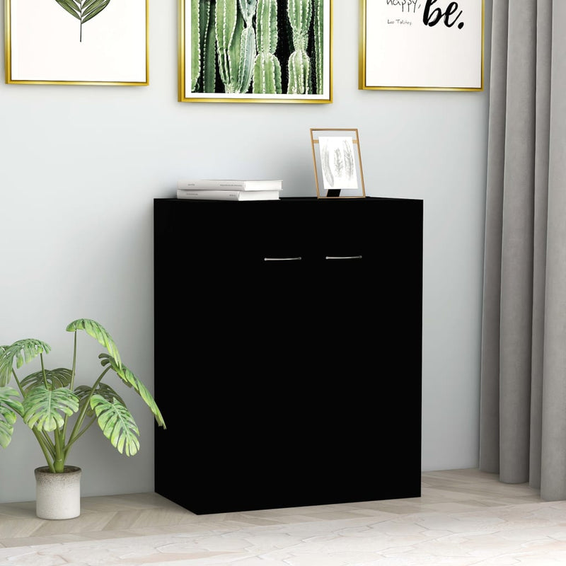 Dressoir 60X30X75 Cm Bewerkt Hout Artisanaal Eikenkleur
