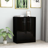 Dressoir 60X30X75 Cm Bewerkt Hout Artisanaal Eikenkleur