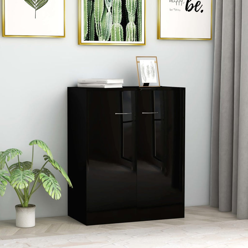 Dressoir 60X30X75 Cm Bewerkt Hout Artisanaal Eikenkleur
