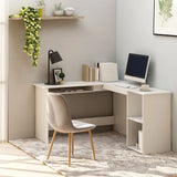 Hoekbureau 120 X 140 X 75 Cm Bewerkt Hout