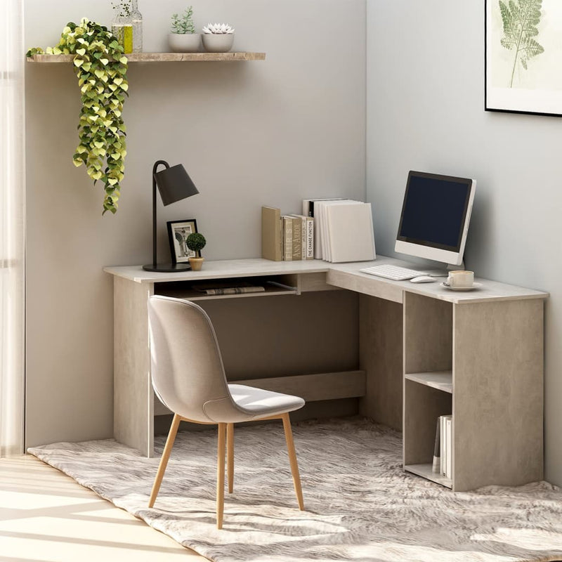 Hoekbureau 120 X 140 X 75 Cm Bewerkt Hout