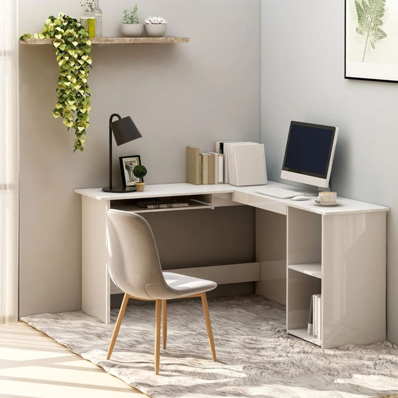 Hoekbureau 120 X 140 X 75 Cm Bewerkt Hout