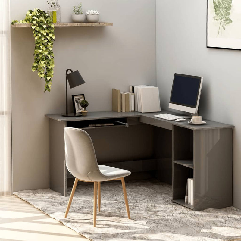 Hoekbureau 120 X 140 X 75 Cm Bewerkt Hout
