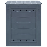 Compostbakken 2 St 60X60X73 Cm Grijs