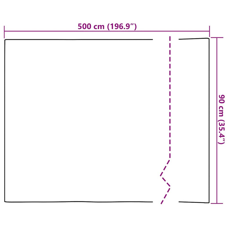 Meubelfolie Zelfklevend 500X90 Cm Pvc Kleurig