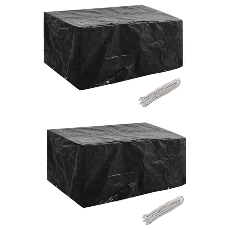 Tuinmeubelhoezen Poly Rattan 4-Persoons 113X113 Cm